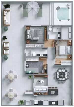Imagem Apartamento à venda no bairro Centro - Itajaí/SC