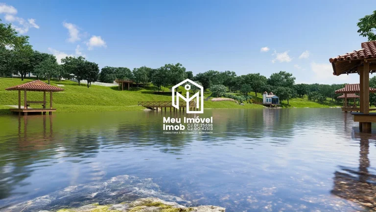 Imagem Cond Quintas do Cerrado GO-060 Lote 2.847,77m² Área Verde Lazer Completo Lagos