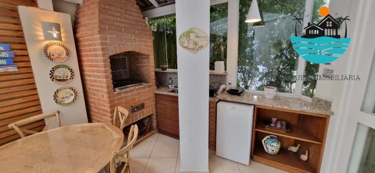 Imagem Alugar Casa em Juquehy em Condomínio Fechado com 4 dormitórios, 2 suíte, 150m da praia - Acomodação máx. 10 pessoas | Juquehy Imobiliária