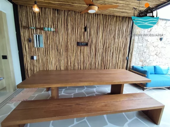 Imagem Pé na Areia com Vista ao mar - A Venda ou Locação de Temporada - Juquehy com 4 suítes, lado direito, máx. 12 pessoas | Juquehy Imobiliária
