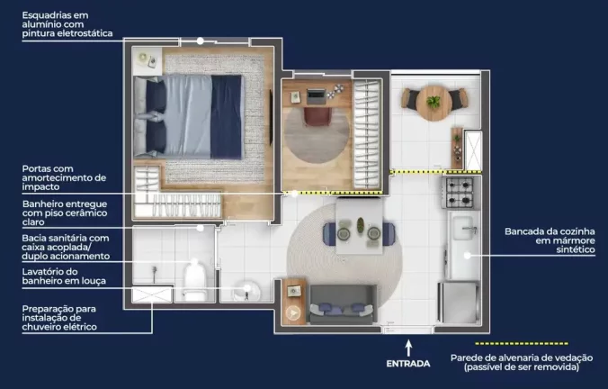 Imagem APARTAMENTO RESIDENCIAL em São Paulo - SP, Chácara Santa Etelvina