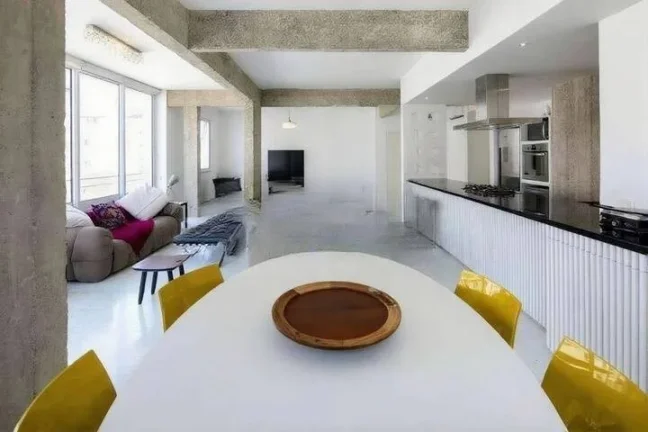 Imagem Apartamento Classe AA varanda fechada vista mar andar alto Souza Lima