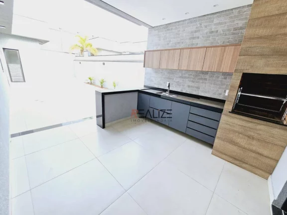 Imagem Casa moderna com 3 suítes à venda, 162 m² por R$ 1.450.000 - Condomínio Jardins Di Roma - Indaiatuba/SP