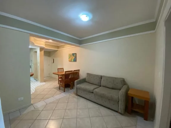 Imagem Excelente apartamento mobiliado para locação ou venda com ótima localização, 1 dormitório suí...