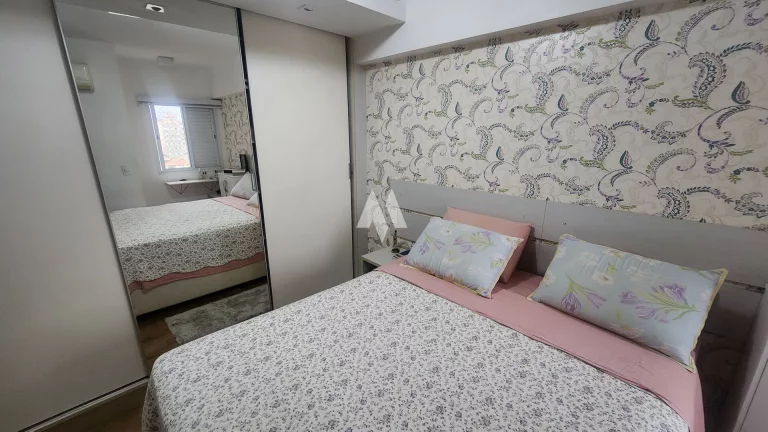 Imagem Apartamento Moderno e Confortável -2 dormitórios, 1 suíte lazer completo, 1 vaga em Santos