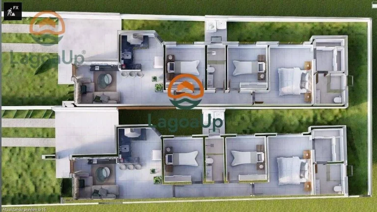 Imagem Casa com 3 dormitórios à venda, 94 m² por R$ 590.000,00 - Visão - Lagoa Santa/MG