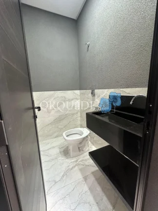Imagem Excelente Casa à Venda em Rio Verde-GO, Residencial Canaã: 3 Quartos, 1 Suíte, 1 Sala, 3 Banheiros, 2 vagas, 127m². Confira!