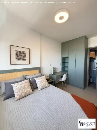 Imagem APARTAMENTO  2/4 À VENDA OU LOCAÇÃO MOBILIADA  | OCEAN HOUSE JAGUARIBE NASCENTE TOTAL | VISTA MAR DEFINITIVA NASCENTE COM INFRA E DUAS VAGAS 