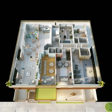 Imagem APARTAMENTO COM 134.56 m² - FORTE - PRAIA GRANDE SP