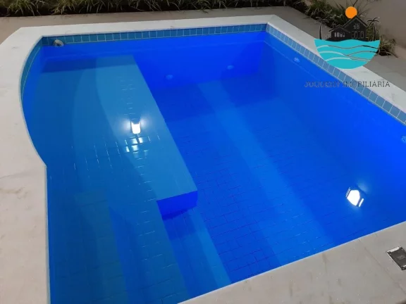 Imagem Casa para alugar em condomínio fechado em Juquehy com 4 dormitórios, 2 suíte, 50m da praia - Acomodação máx. 10 pessoas | Juquehy Imobiliária