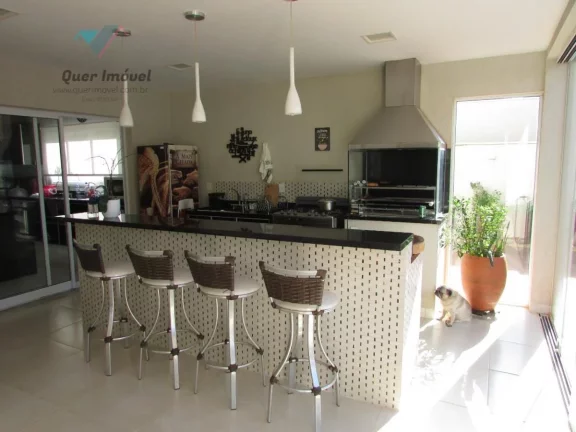 Imagem Casa de luxo em condomínio à venda em Ribeirão Preto-SP, Jardim Saint Gerard: 3 quartos, 3 suítes, 3 salas, 6 banheiros, 4 vagas, 398m²
