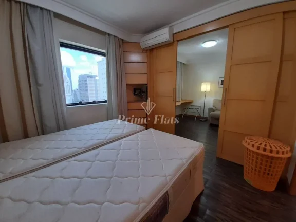 Imagem Flat disponível para locação no Green Place Ibirapuera, com 35m², 1 dormitório e 1 vaga