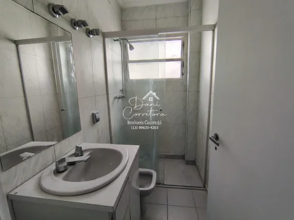 Imagem Aluguel de apartamento último andar Guarujá-SP, Pitangueiras: 2 Quartos, 1 Suíte, 2 Salas, 3 Banheiros, 1 Vaga de Garagem, 122 m².