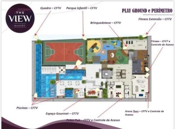 Imagem Mansão The View: Apartamento de Luxo com 4 Suítes e Área de Lazer!