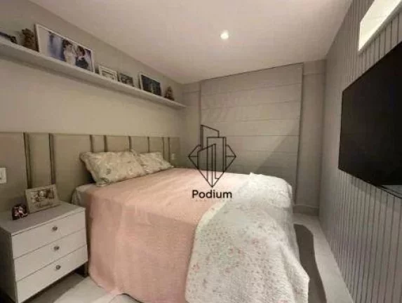 Imagem Apartamento com projetados e varanda/sacada gourmet a 350m da praia do Jardim Oceania - AP2828.