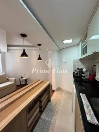 Imagem Flat disponível para venda no Condomínio Palazzo Gritti, com 46m², 1 dormitório e 1 vaga de garagem