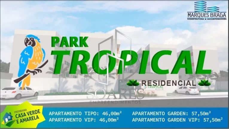 Imagem PARK TROPICAL Entrega prevista em 36 meses, aproveite!