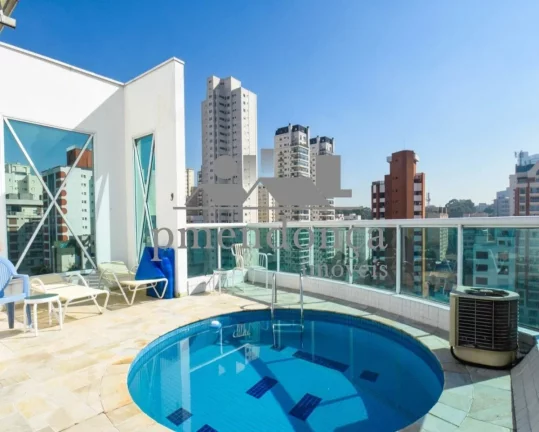 Imagem Pinheiros, Cobertura Duplex à Venda, 4 dorms, 4 suites, 4 vagas, lazer completo, cobertura com pisci