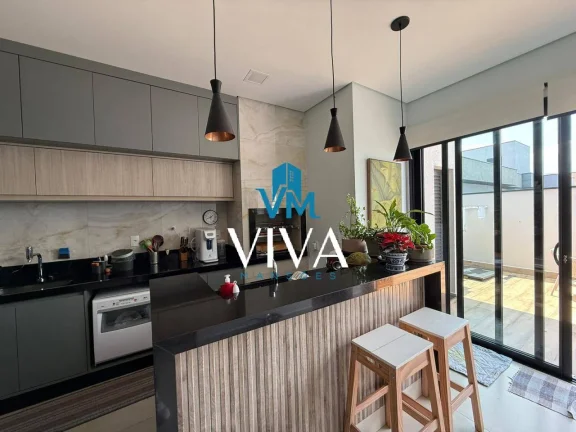 Imagem Casa, 3 suítes, 4 vagas, 193m²- R$1.750.000,00 Royal Garden - Paulínia/SP