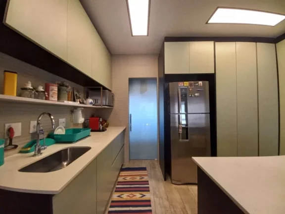 Imagem Apartamento Alto Padrão à venda com 3 suítes e Varanda Gourmet no Embaré de Santos/SP