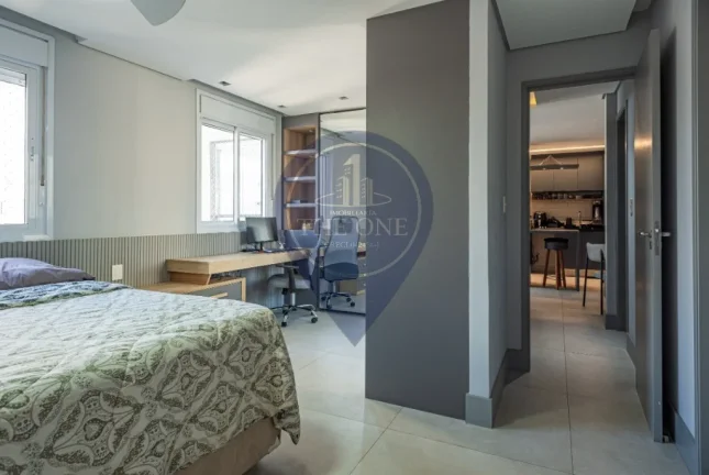 Imagem Apartamento à venda em São Paulo-SP: 1 quarto, 1 suíte, 1 sala, 2 banheiros, 1 vaga de garagem - Vila Clementino, 55m².