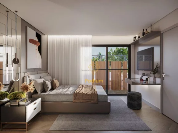Imagem Apartamento térreo com área privativa em i frente mar da praia em Manaíra - AP1046