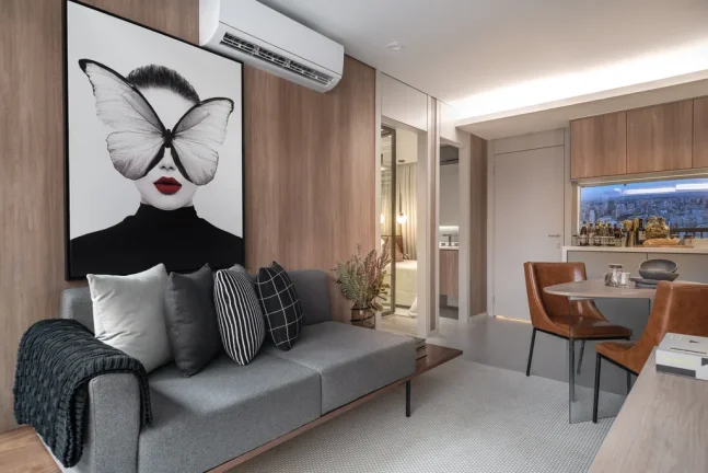 Imagem Apartamento Garden à venda em São Paulo, Bela Vista, com 1 quarto, 49,16m2