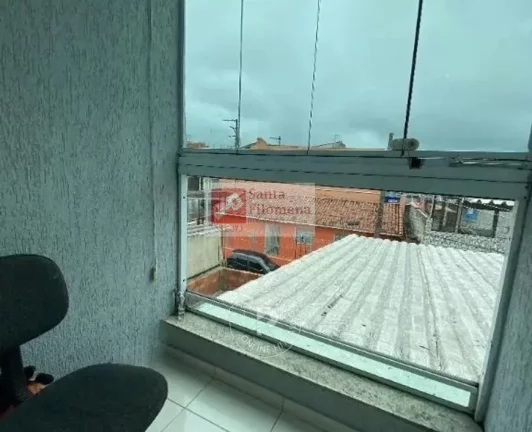 Imagem Sobrado para Venda em Santo André, Vila Lucinda, 2 dormitórios, 2 suítes, 3 banheiros, 2 vagas