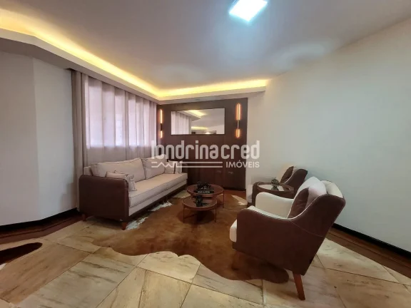Imagem Amplo apartamento à venda no Residencial Parque Imperial em Londrina, com 4 dormitórios, 3 suítes, 215 m² de área útil e 2 vagas de garagem
