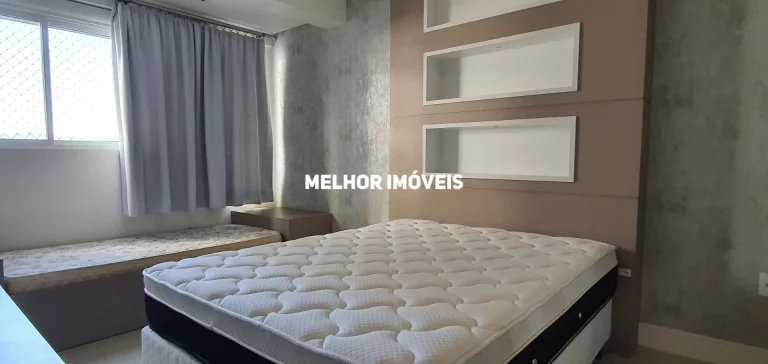 Imagem Apartamento mobiliado e equipado com 3 suítes, vista parcial para o Mar em Balneário Camboriú