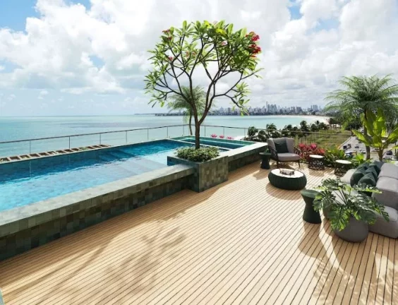 Imagem Flat à venda, 39 m² por R$ 623.844,00 - Jardim Oceania - João Pessoa/PB