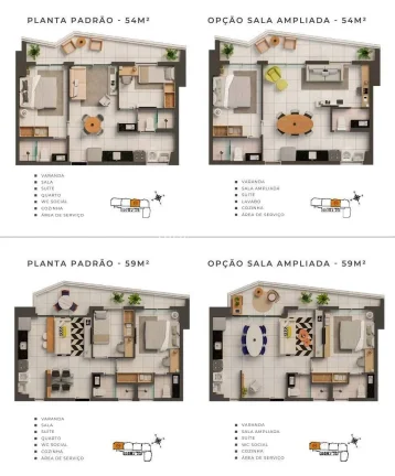 Imagem All Alves Lima Living, apartamentos à venda na Aldeota, Fortaleza-CE