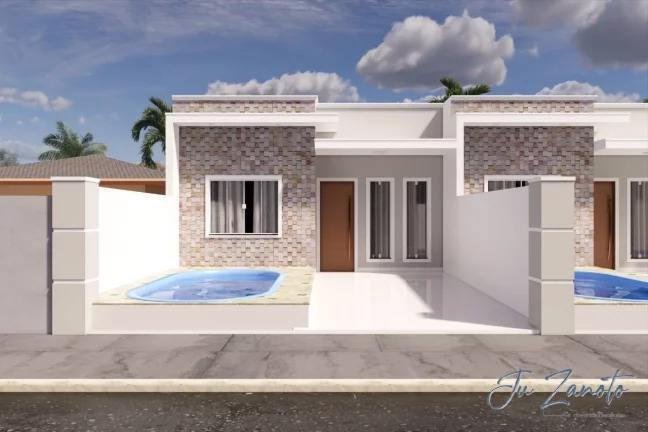 Imagem Casa com Piscina Pontal do Paraná Santa Terezinha R$ 330.000,00