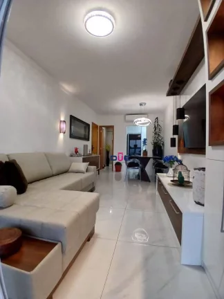 Imagem Apartamento de 2 suítes com vista panorâmica para o mar, com 2 suítes e 2 vagas no Gonzaga