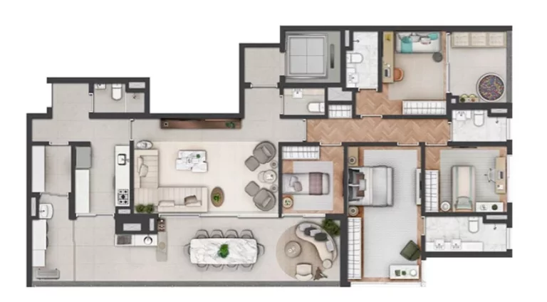 Imagem Apartamento em Real Parque - São Paulo SP