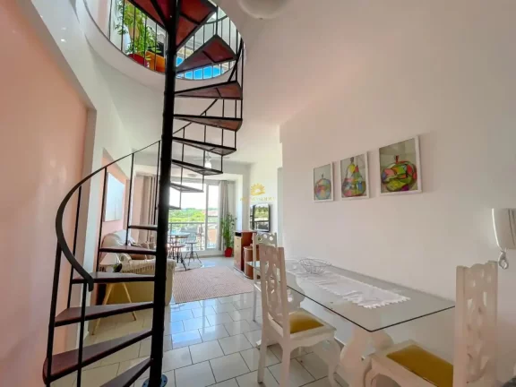 Imagem Nossa Cobertura Duplex é composta por 4 quartos, sendo 2 suítes no andar de cima e 2 quartos compa...