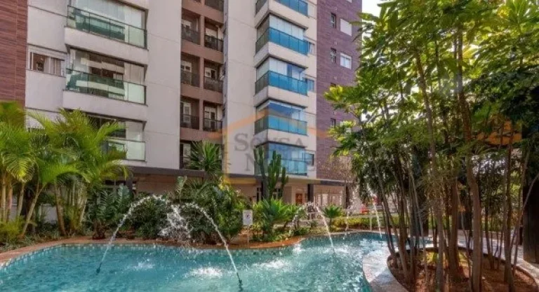 Imagem Apartamento com 82 m², com 2 dormitórios, sendo 1 suite, 3 banheiros, varanda, armários nos dormi...