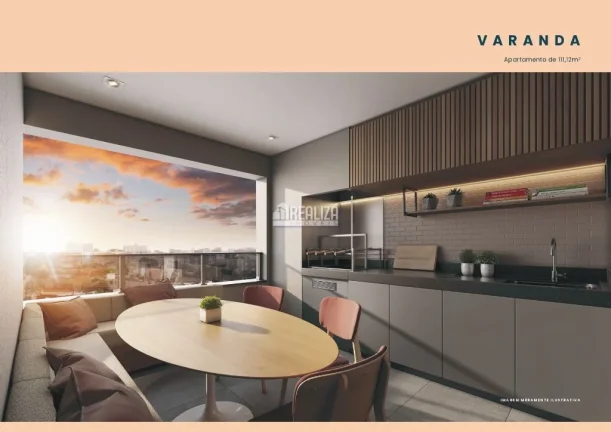 Imagem Vende-se apartamento no Condomínio Hiali Home Club – Frente ao Fórum