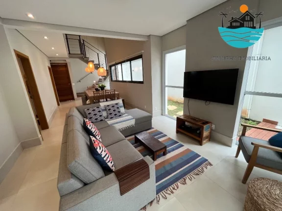 Imagem Casa a Venda e Locação de Temporada - Praia de Juquehy, 4 suítes, piscina privativa, 500m da praia e 250m² de área construída | Juquehy Imobiliária