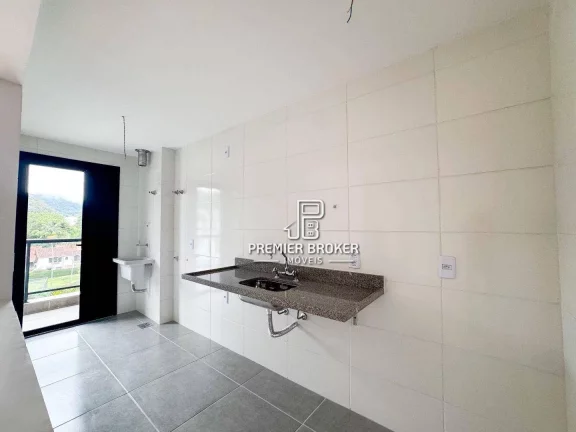 Imagem Apartamento com 3 dormitórios à venda, 76 m² por R$ 560.000,00 - Ermitage - Teresópolis/RJ