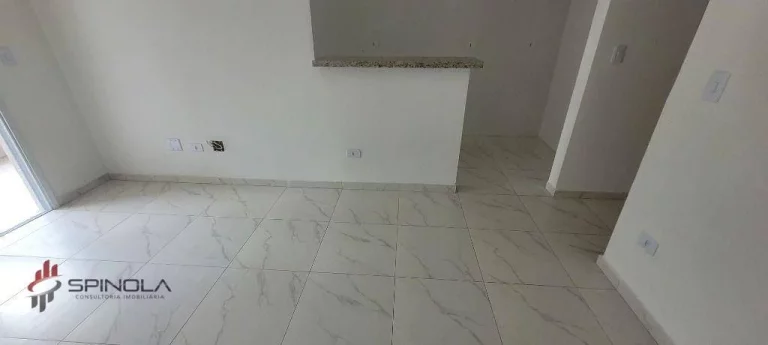 Imagem Apartamento com 2 dormitórios à venda, 61 m² por R$ 380.000,00 - Vila Caiçara - Praia Grande/SP