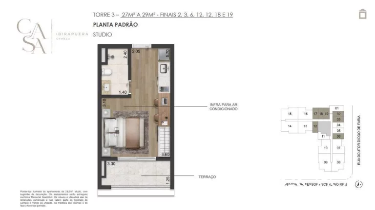 Imagem Apartamento para Venda em São Paulo / SP no bairro Vila Clementino