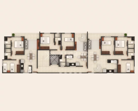 Imagem Apto - 1 Quarto - 32,8 m² - Manaíra, João Pessoa/PB