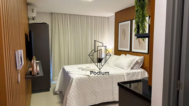 Imagem Flat mobiliado pé na areia com vista lateral para o mar da praia do Bessa/ Jardim Oceania - FL0938V