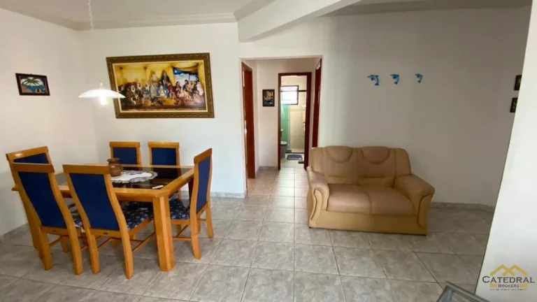 Imagem Apartamento à Venda por R$450.000,00 na Vila Caiçara a 200m da praia - Praia Grande