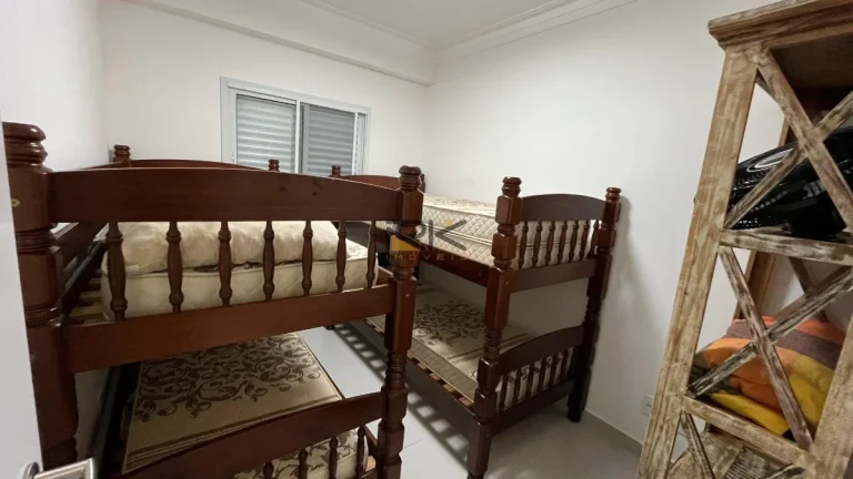 Imagem APARTAMENTO PRAIA GRANDE com 2 dormitórios sendo 1 suíte,1 vaga de garagem,sala 2 ambientes,varanda gourmet com churrasqueira