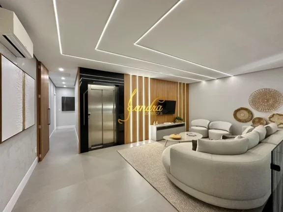 Imagem Sobrado Beira Lago, mobiliado e decorado com 05 suítes sacada/piscina