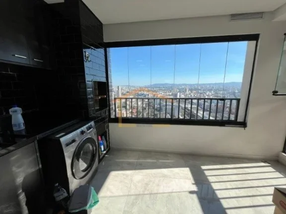 Imagem Lindo apartamento com 2 dorms (1 transformado em closet), banheiro, sala, cozinha, lavanderia e vara...