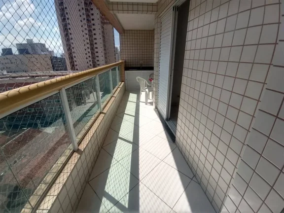 Imagem Apartamento com quartos, suíe, sacada gourmet e vista mar.