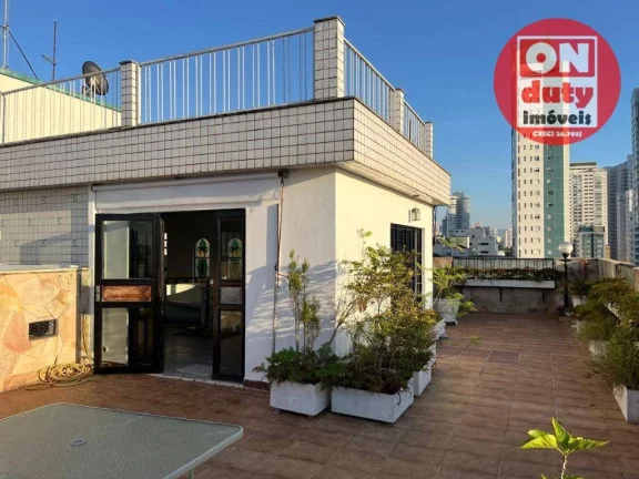 Imagem Cobertura com 4 quartos à venda, 361 m² por R$ 3.843.000 - Ponta da Praia - Santos/SP
